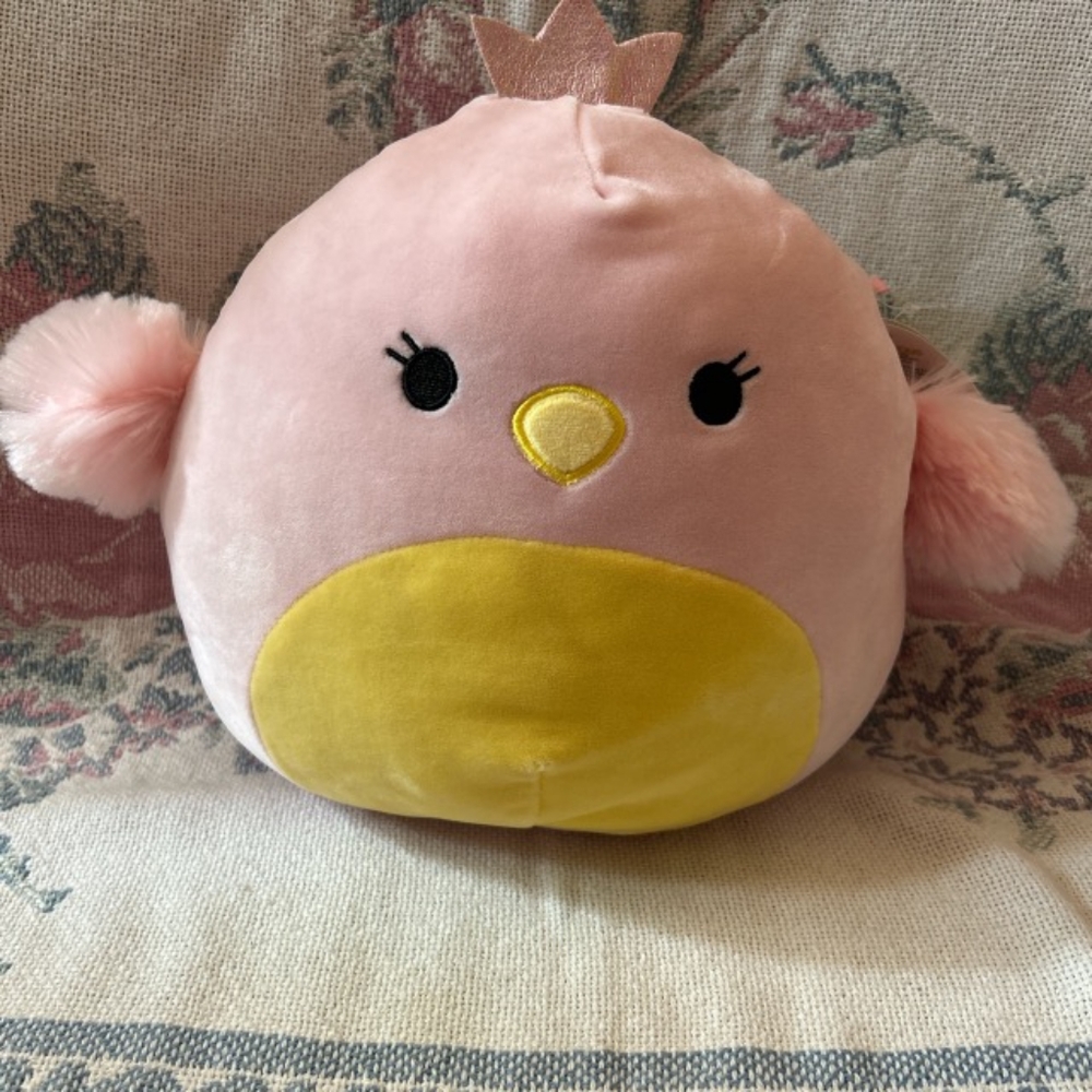 Pink 8 inch squishmallow